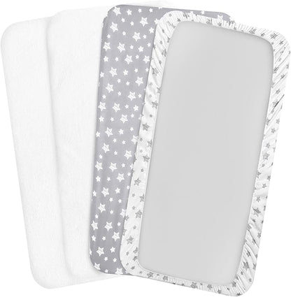 Crib Sheets & Waterproof Crib Mattress Protector - Image 7