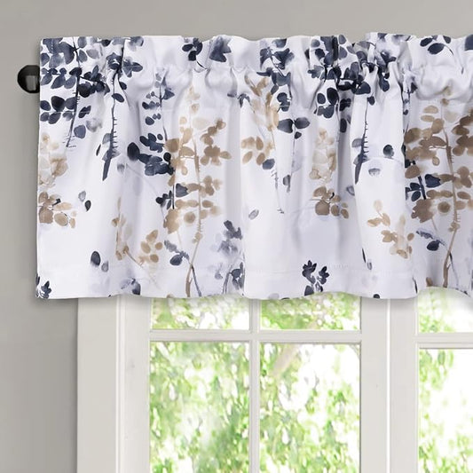 H.VERSAILTEX Valance for Kitchen Windows/Bathroom/Living Room/Bedroom Blackout by HVERSAILTEX