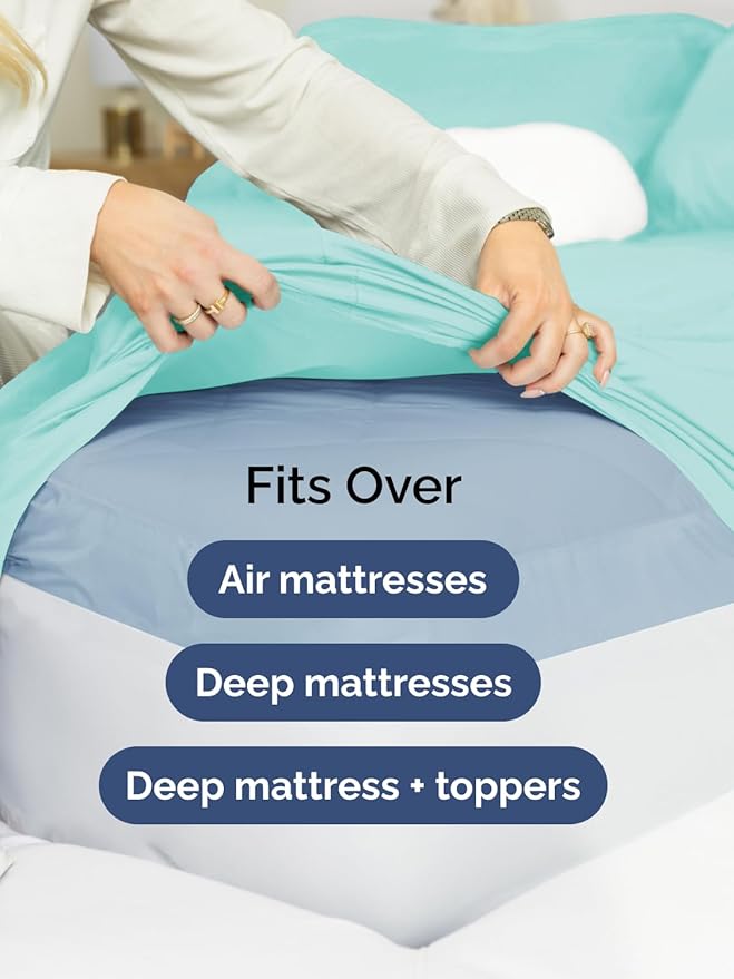 Extra Deep King Fitted Sheet - Image 6