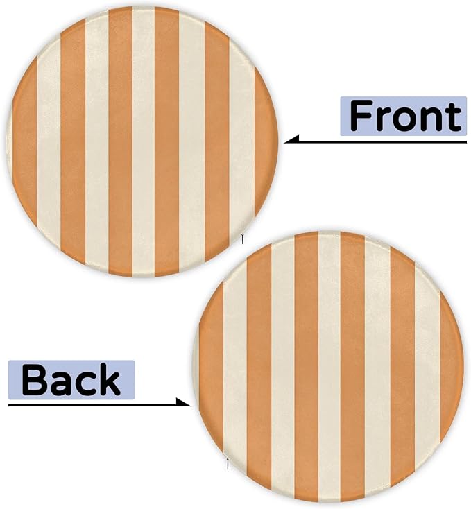 Stripes Geometric Pattern Foam Padded Seat Cushion - Image 6