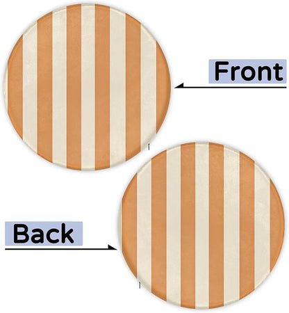 Stripes Geometric Pattern Foam Padded Seat Cushion - Image 6