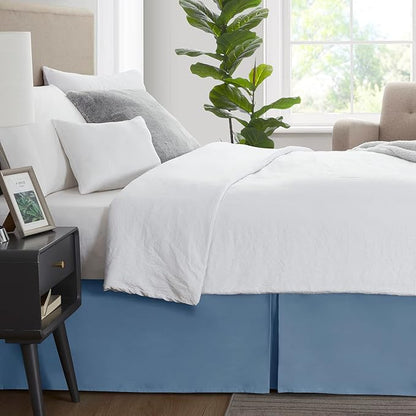 Nestl Blue Heaven Full XL Bed Skirt - Image 3