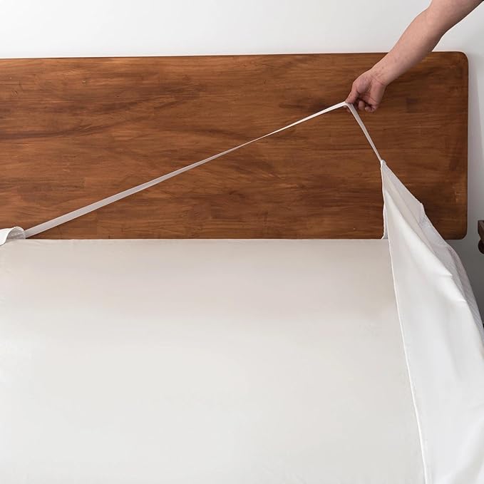 King Bed Skirt, Wrap Around Bed Skirt - Image 7