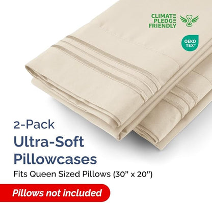 Queen Pillow Cases Set of 2 - Image 2