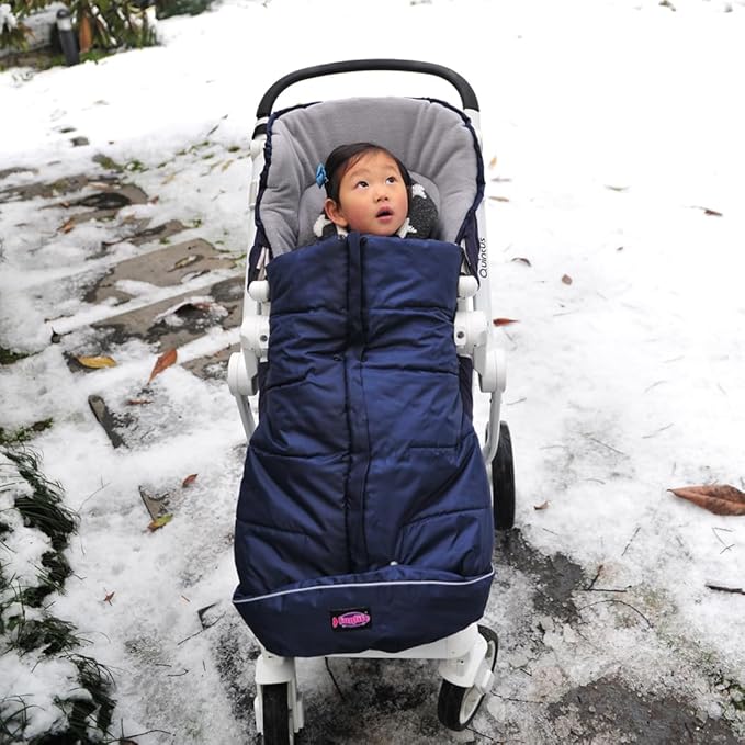 Go 3 Seasons Universal Stroller Footmuff, Warm Winter Bunting Bag - Image 4