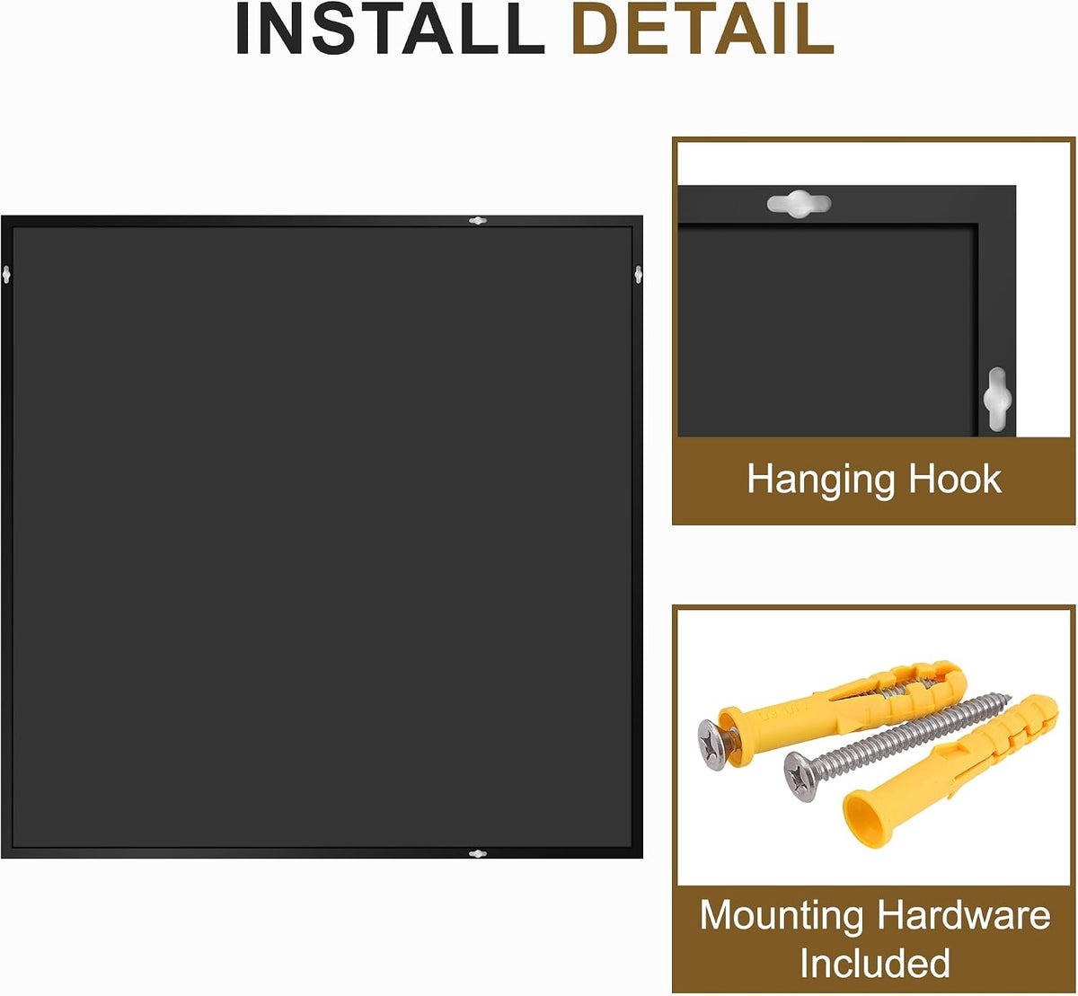bathroom vanity mirrors for over sink, 2 pack, front angle view