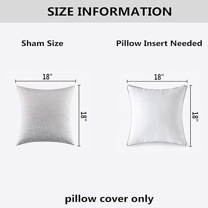Kevin Textile Faux Linen Home Decorative Hand Made Cushion Cover Pillowcase - Image 6