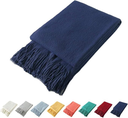 Homiest Decorative Knitted Throw Blanket by Homiest