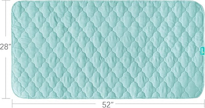 Waterproof Crib Mattress Protector Pad Cover 28" x 52", Anti Slip & Absorbent - Image 4