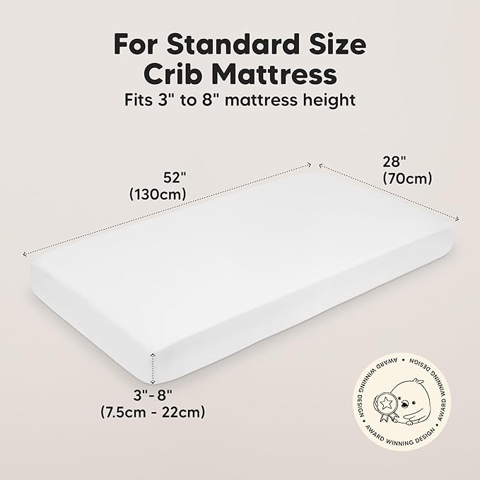 KeaBabies 2-Pack Baby Crib Sheets - Image 3