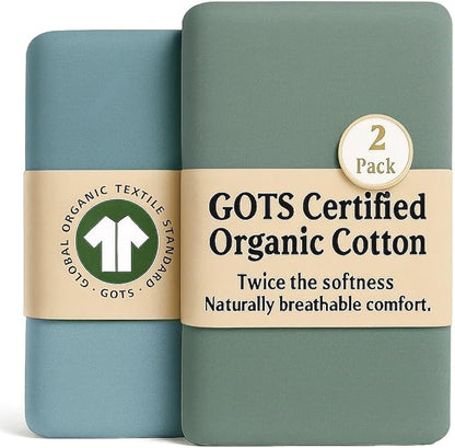 GOTS 100% Organic Bassinet Sheets by OrganicBassinetSheets