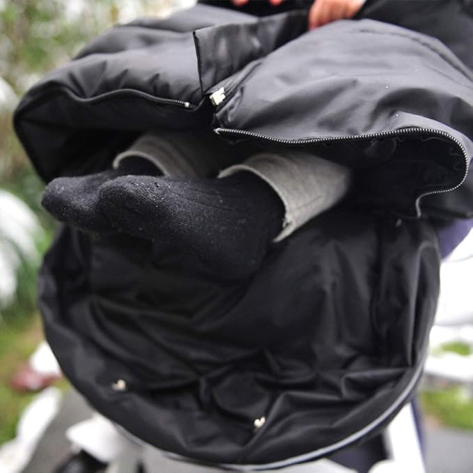 Go 3-Seasons Water Repellent Stroller Footmuff, Baby Cozy Toe Pushchair - Image 6