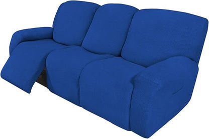 Easy-Going 8 Pieces Recliner Sofa Stretch Sofa Slipcover Sofa Cover Furniture by Easy-Going