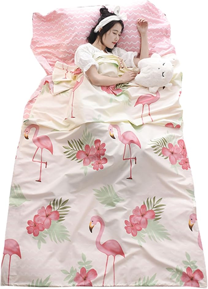 TRIWONDER Sleeping Bag Liner Cotton Camping Travel Sheet Sleep Sack Adult by TRIWONDER