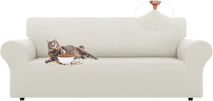 LURKA Stretch Sofa Slipcovers 1 Piece Couch Covers by LURKA