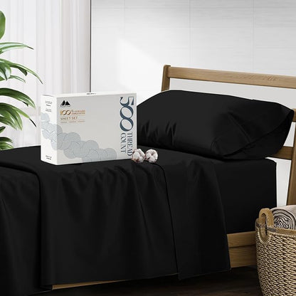 Mayfair Linen 500 Thread Count Twin XL Cotton Sheets by MayfairLinen