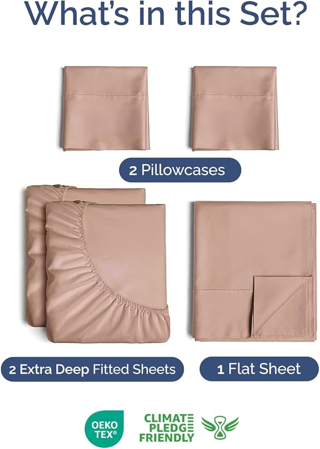 Extra Deep Pocket Split King Sheets - Image 2