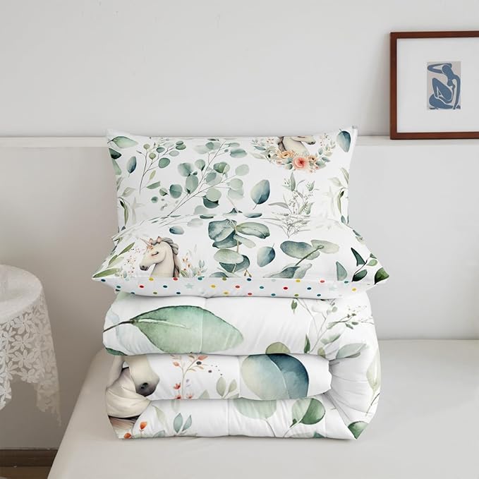 Erosebridal Kids Cute Animal Queen Comforter Set - Image 6
