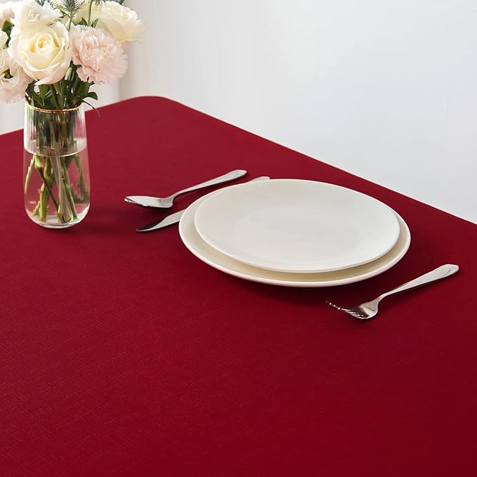 maxmill Jacquard Tablecloth Stain Resistant Waterproof Wrinkle Resistant - Image 3