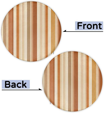 Stripes Pattern Geometric Foam Padded Seat Cushion - Image 6