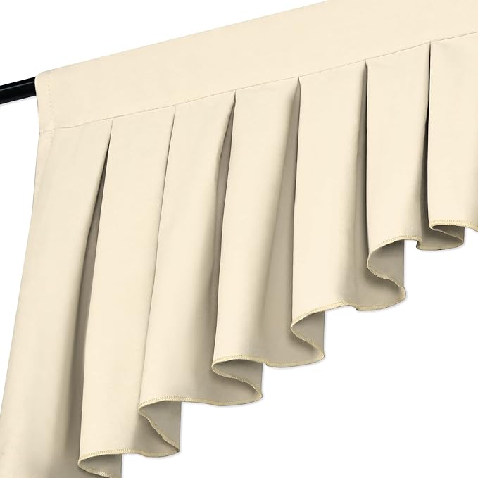 Beige Curtain Valances for Living Room - Image 8