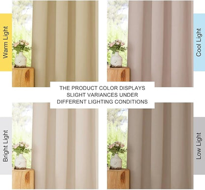NICETOWN Thick Linen Curtains Privacy - Image 9