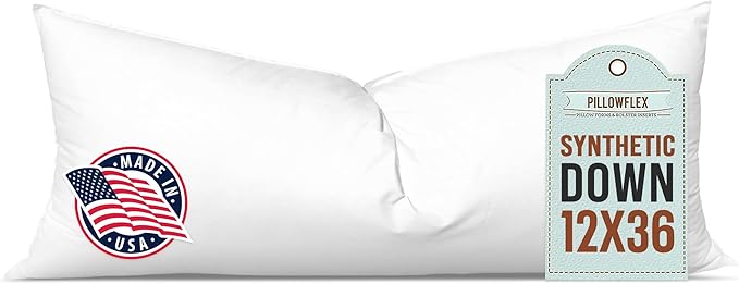 Pillowflex Synthetic Down Pillow Insert by Pillowflex