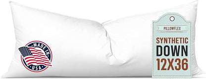 Pillowflex Synthetic Down Pillow Insert by Pillowflex