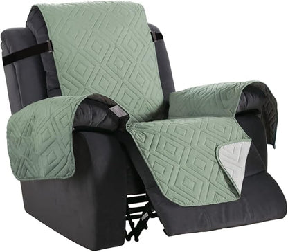 H.VERSAILTEX Reversible Quilted Recliner Covers Water Resistant Furniture by HVERSAILTEX