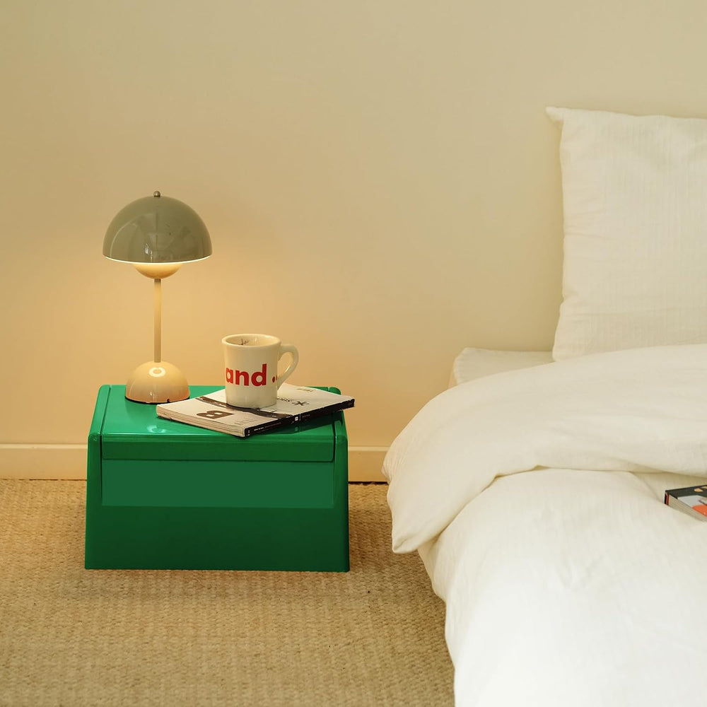 Colorful ABS Plastic Nightstand Detachable Storage Side Table Stool
