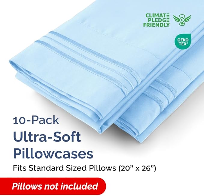 Standard Pillow Cases Set of 10 - Image 2