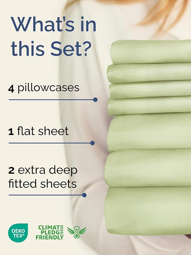 Extra Deep Split King Sheet Set - Image 2