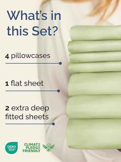 Extra Deep Split King Sheet Set - Image 2