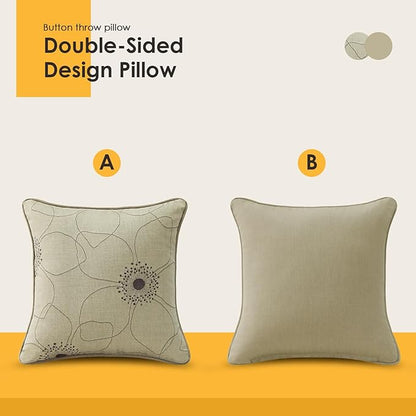 Outdoor Sunbrella Decorative Pillows Pack of 4, Allure Dusk - Image 4