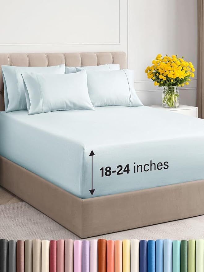 Extra Deep King Sheet Set by CGKUnlimited