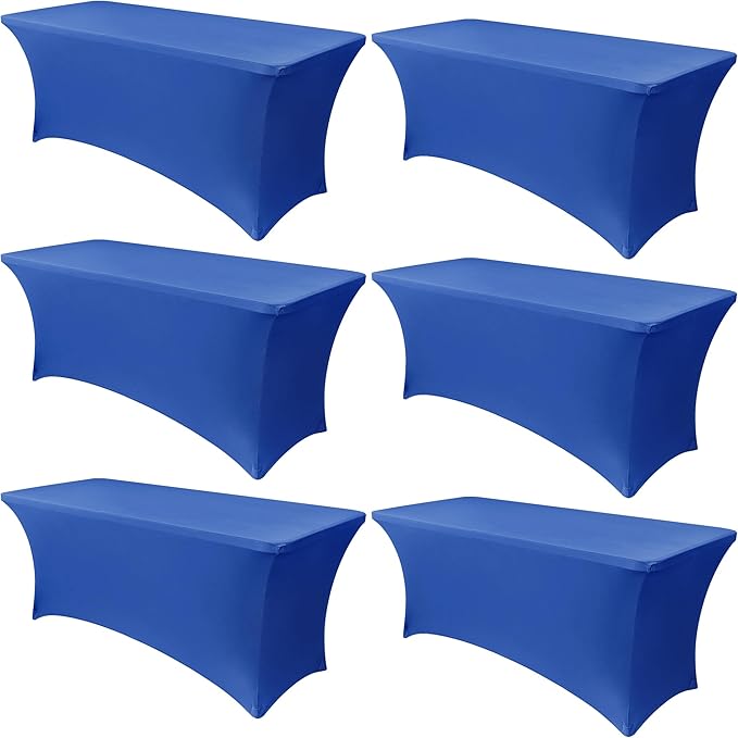 Obstal 6 Pack Stretch Spandex Table Covers by Obstal
