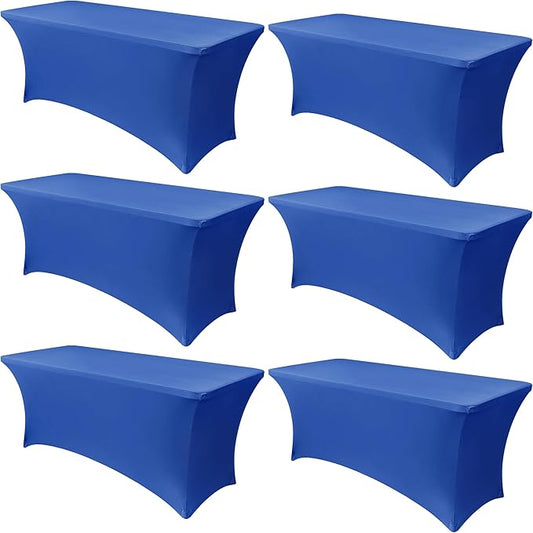 Obstal 6 Pack Stretch Spandex Table Covers by Obstal