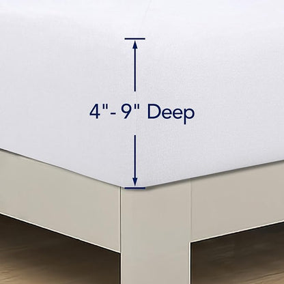 PureFit Stretchy Box Spring Cover Full - Image 6