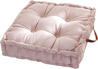 vctops Square Solid Color Velvet Seat Cushion by vctops