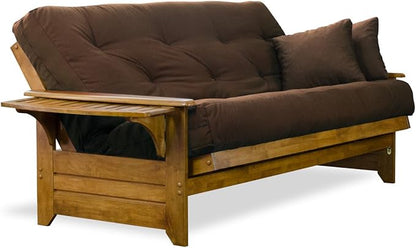 Nirvana Futons Brentwood Tray Arm Futon Sofabed Set - Image 6