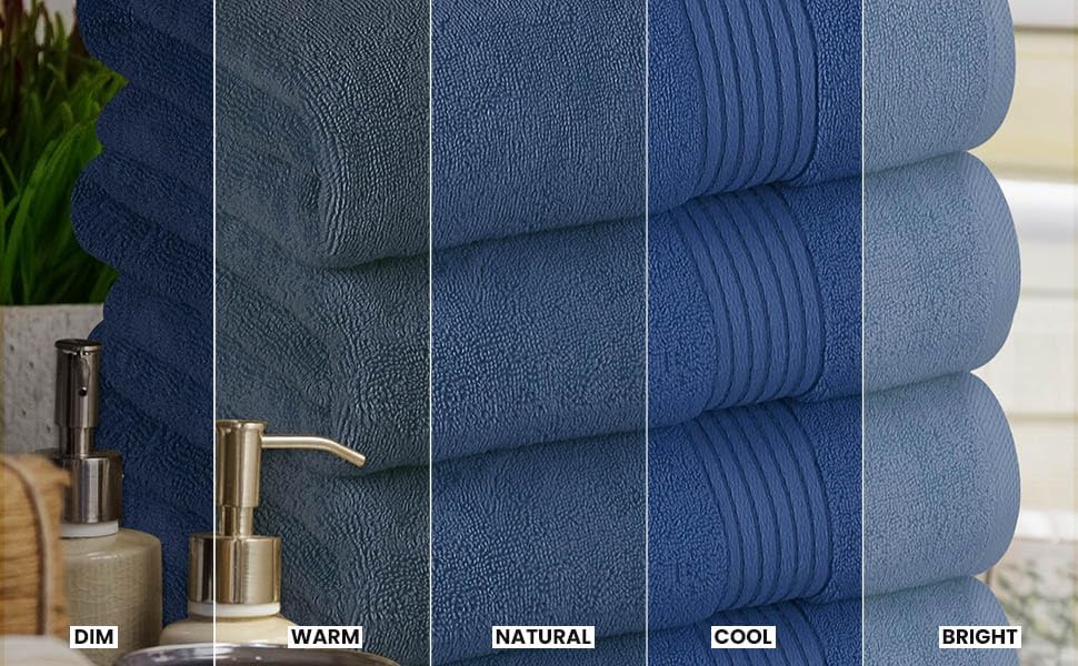 utopia towels luxurious bath towels set, 27x54 in, view 9