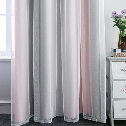 FANLI Ombre Rainbow Blackout Curtains - Image 4