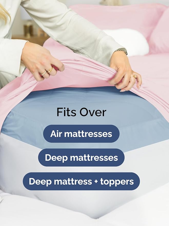 Extra Deep Queen Fitted Sheet - Image 6