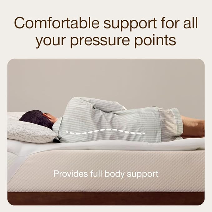 Coop Home Goods Essence Down Alternative Mattress Topper Twin XL, Plush 2-Inch - Image 3