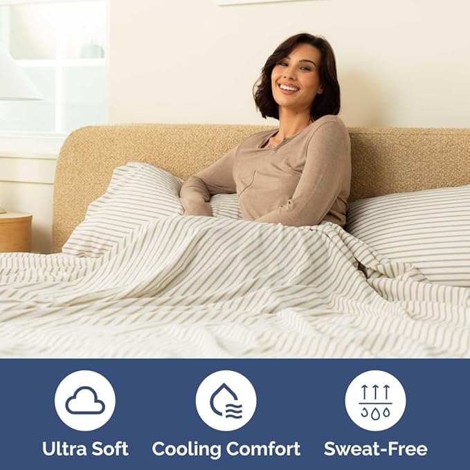 Split Head King Sheet Set – 4 Piece Flex Split Top King Sheets - Image 5
