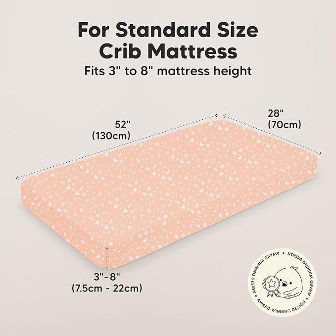 KeaBabies 2-Pack Baby Crib Sheets - Image 3
