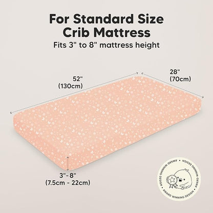 KeaBabies 2-Pack Baby Crib Sheets - Image 3