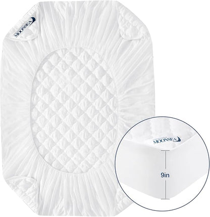 Toddler Travel Kids Air Mattress Protector Waterproof, Compatible - Image 6