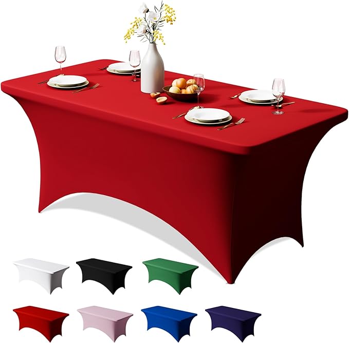Trlyc 1 Pack 8FT Spandex Table Cloth by TRLYC