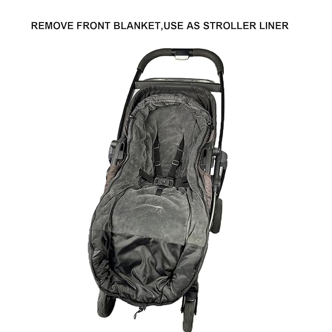 Toddler Stroller Footmuff Cosy Toe Buggy Pushchair Sleeping Bag, Easy Open & - Image 9